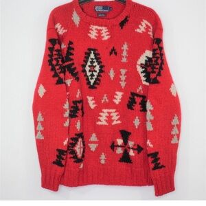 Vintage Polo Ralph Lauren Aztec Sweater